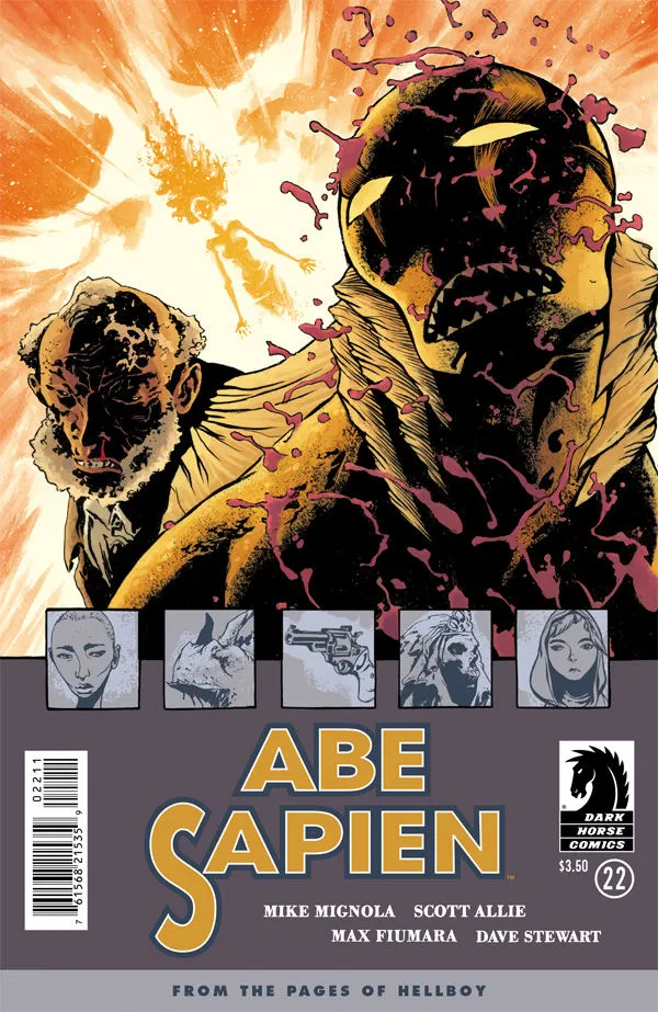 Cover of Abe Sapien #22 (32)