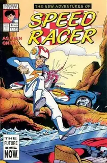 Cover of The New Adventures of Speed Racer #4