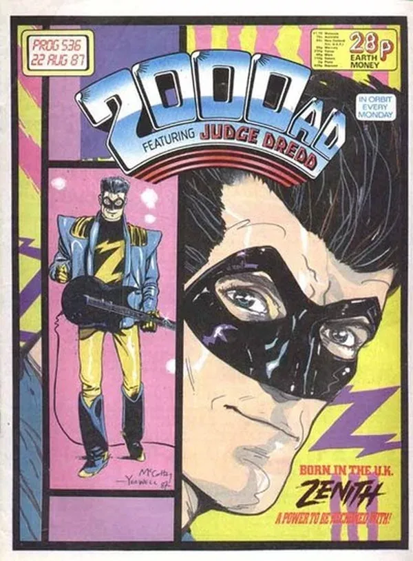 Cover of 2000 AD #1
