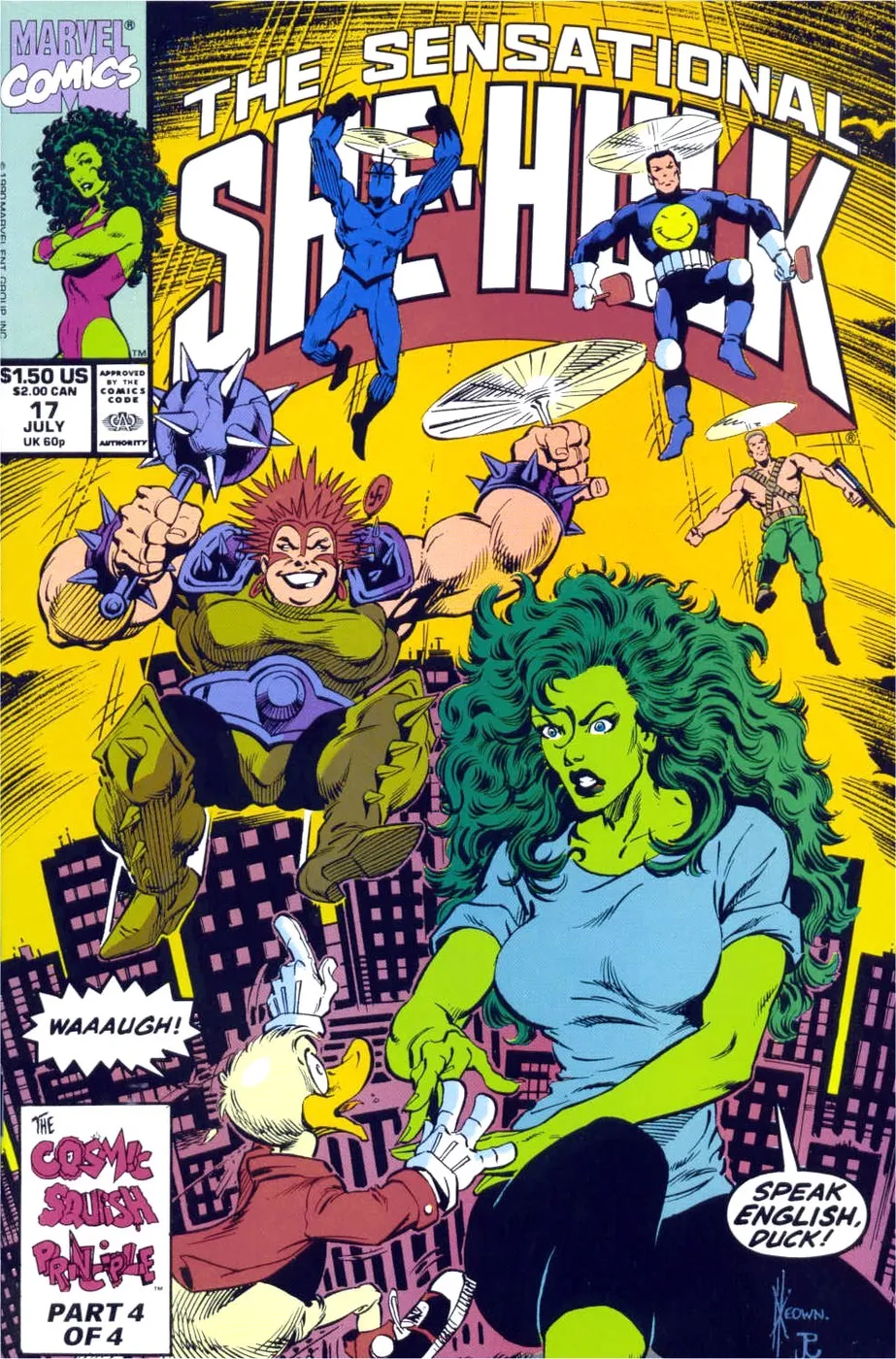 Cover of The Sensational She-Hulk #17