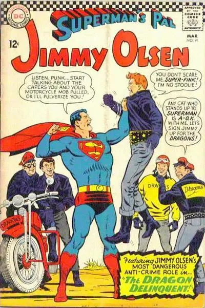 Cover of Superman's Pal, Jimmy Olsen #91