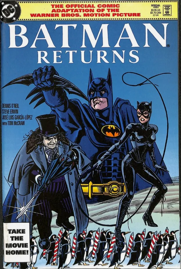 Cover of Batman Returns: The Official Comic Adaptation of the Warner Bros. Motion Picture #[nn] [Regular]