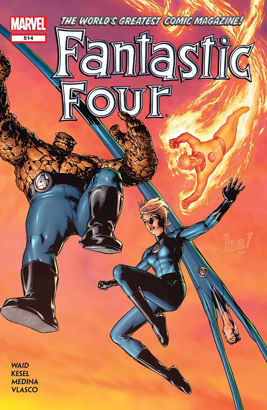 Cover of Fantastic Four #514