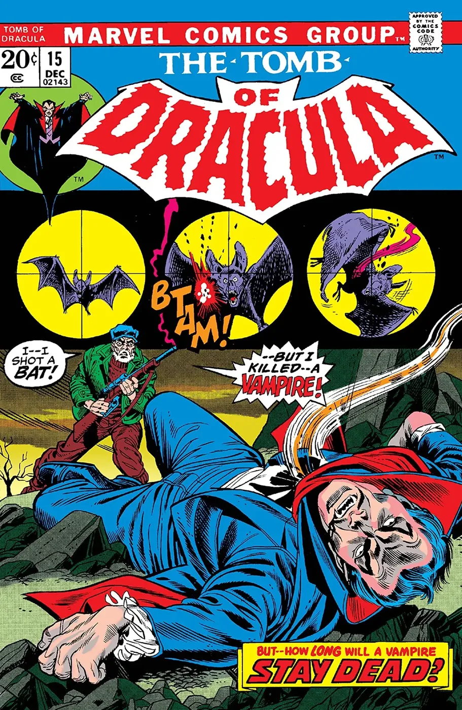 Cover of Tomb of Dracula #15