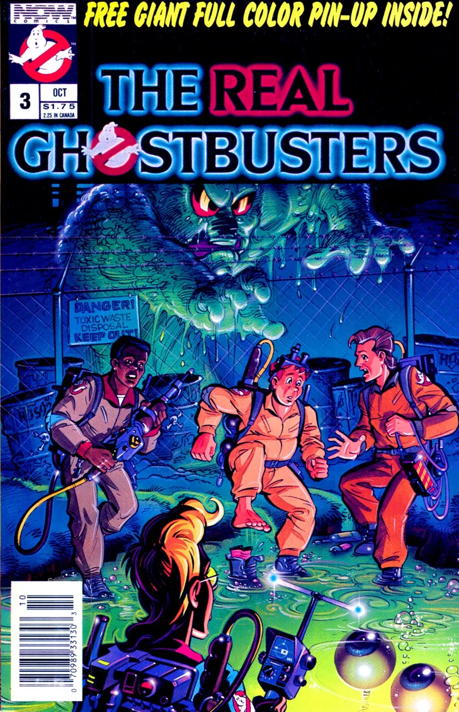Cover of The Real Ghostbusters #3