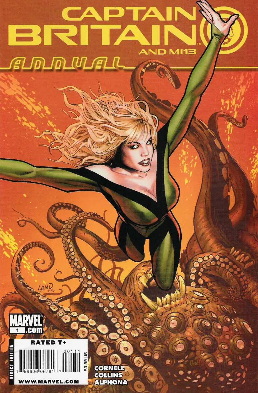 Cover of Captain Britain and MI13 Annual #1
