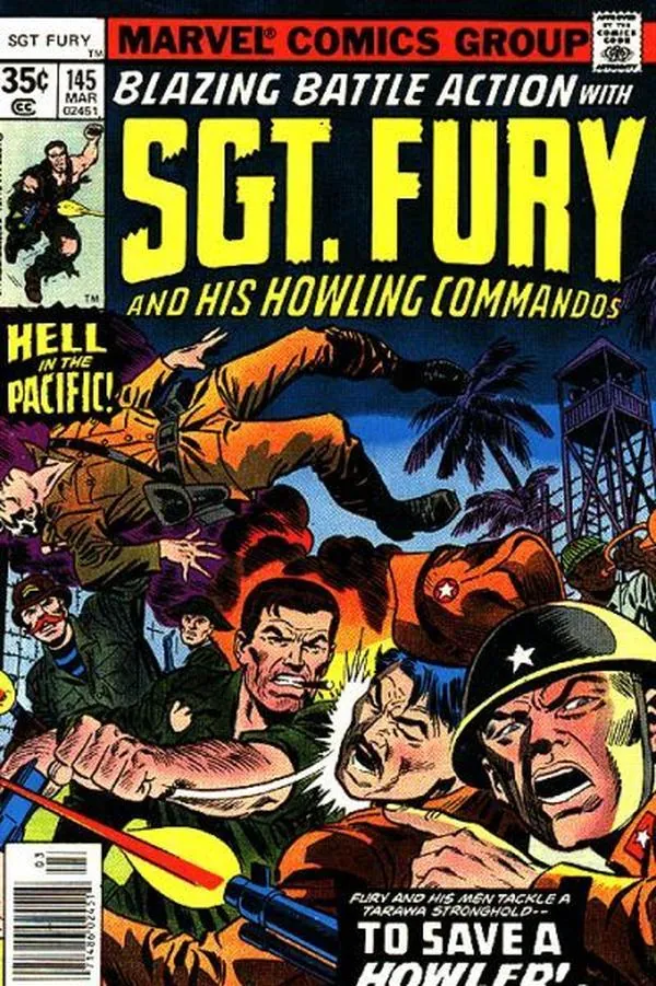 Cover of Sgt. Fury and His Howling Commandos #145