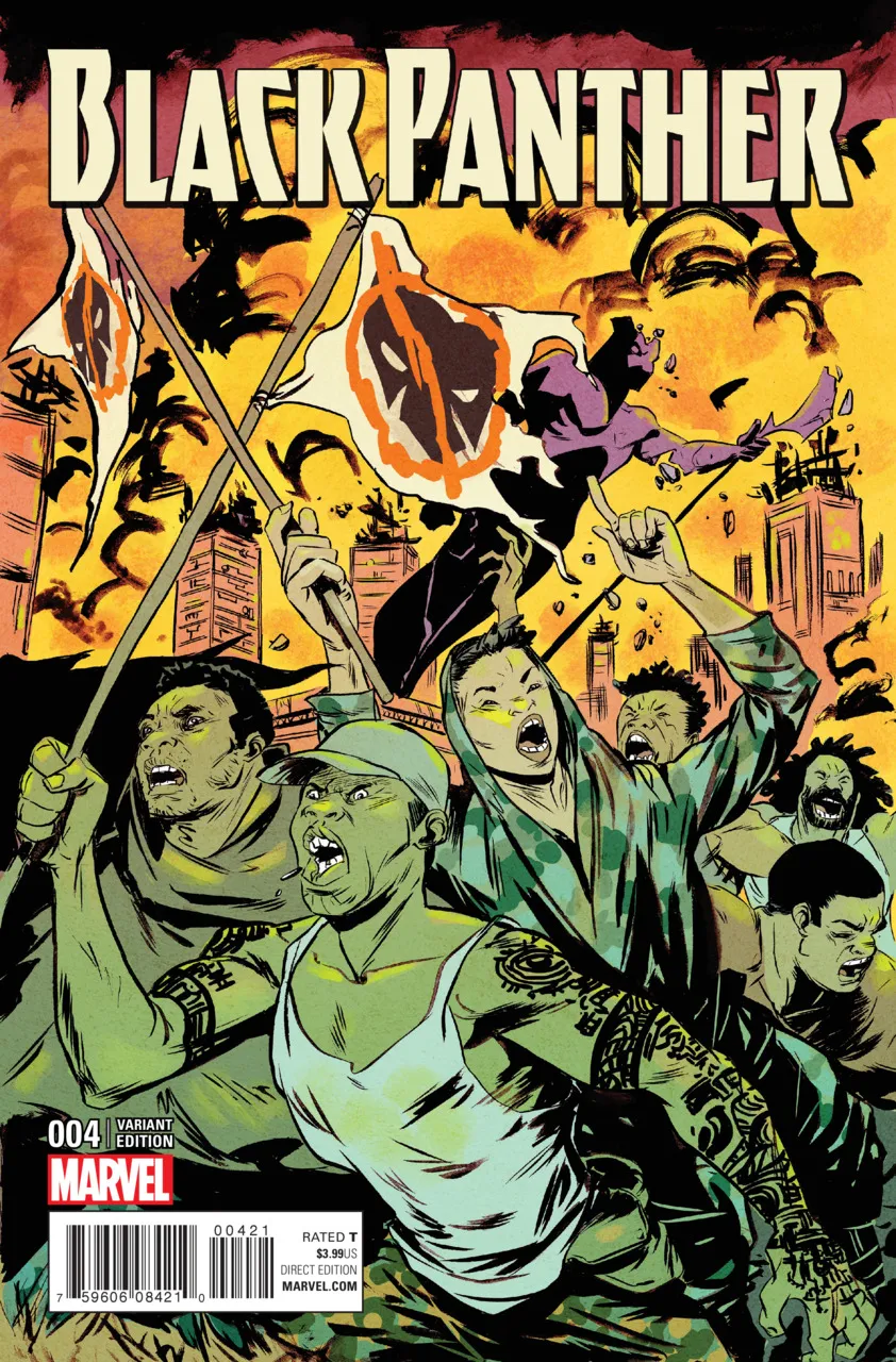 Cover of Black Panther #4