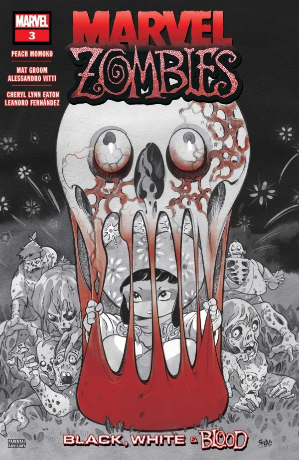 Cover of Marvel Zombies: Black, White & Blood #3