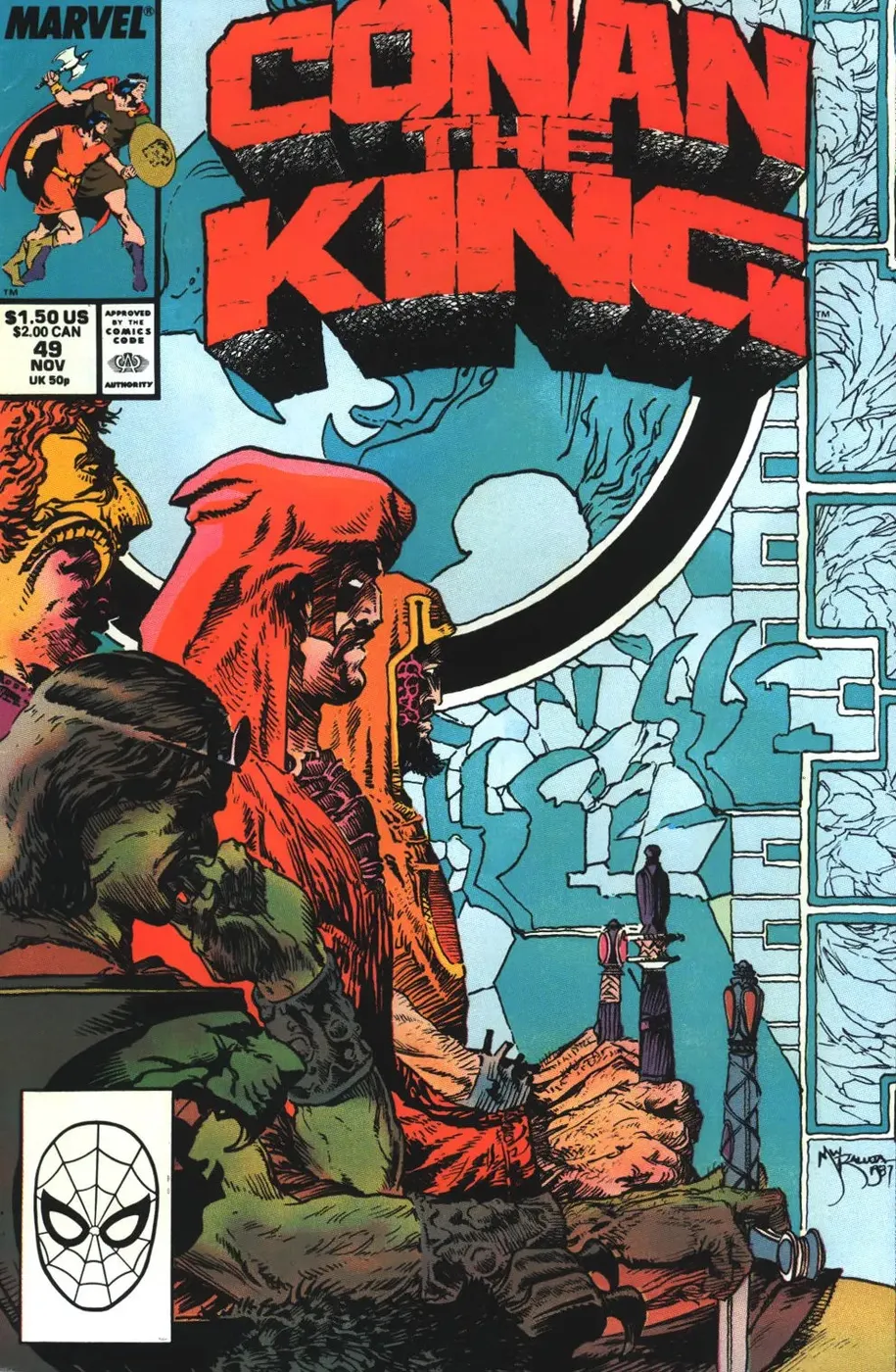Cover of Conan the King #49