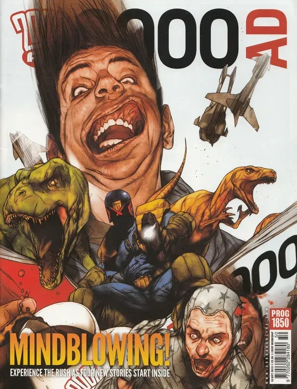 Cover of 2000 AD #1850