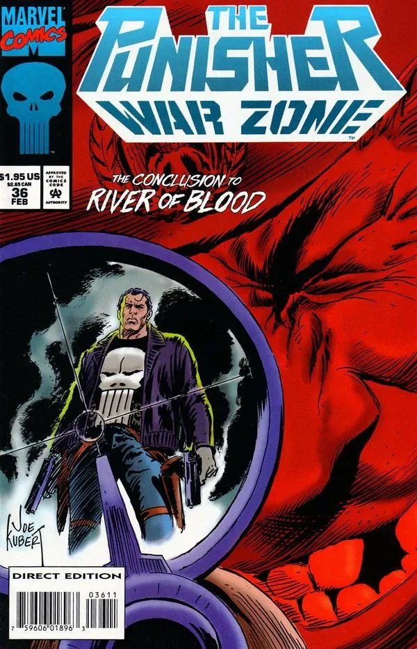 Cover of The Punisher: War Zone #36
