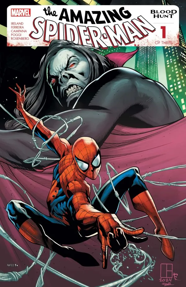 Cover of Amazing Spider-Man: Blood Hunt #1