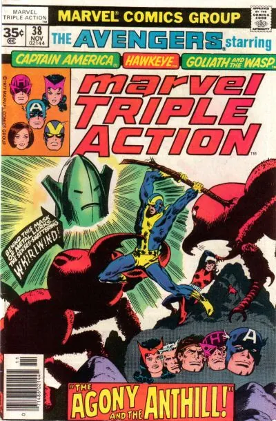 Cover of Marvel Triple Action #38