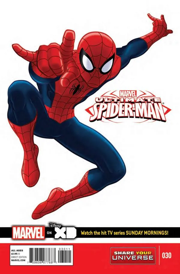 Cover of Marvel Universe Ultimate Spider-Man #30