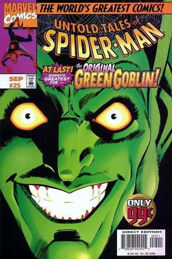 Cover of Untold Tales of Spider-Man #25