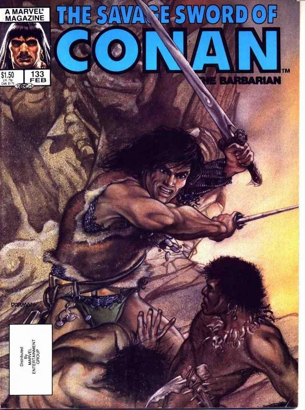 Cover of The Savage Sword of Conan #133