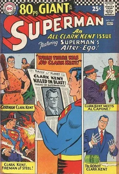 Cover of Superman #197