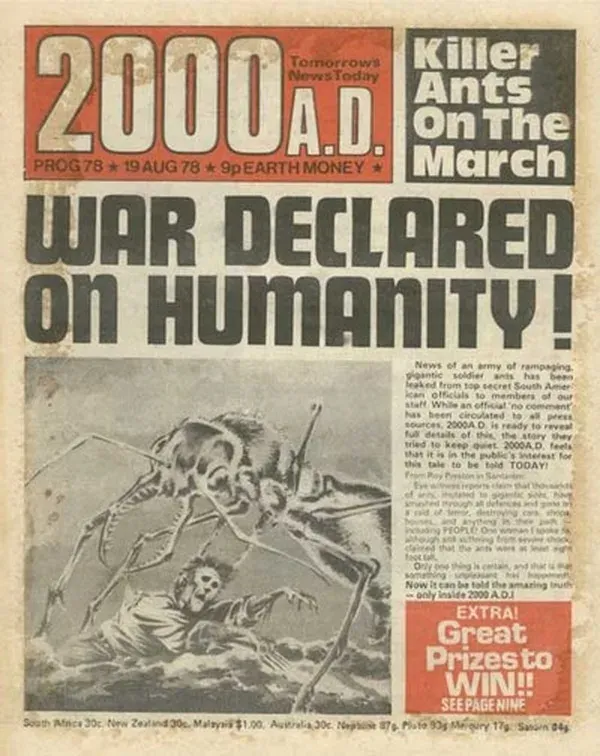 Cover of 2000 AD #78