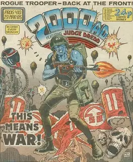 Cover of 2000 AD #410