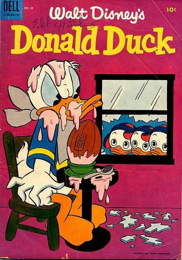 Cover of Walt Disney's Donald Duck #38