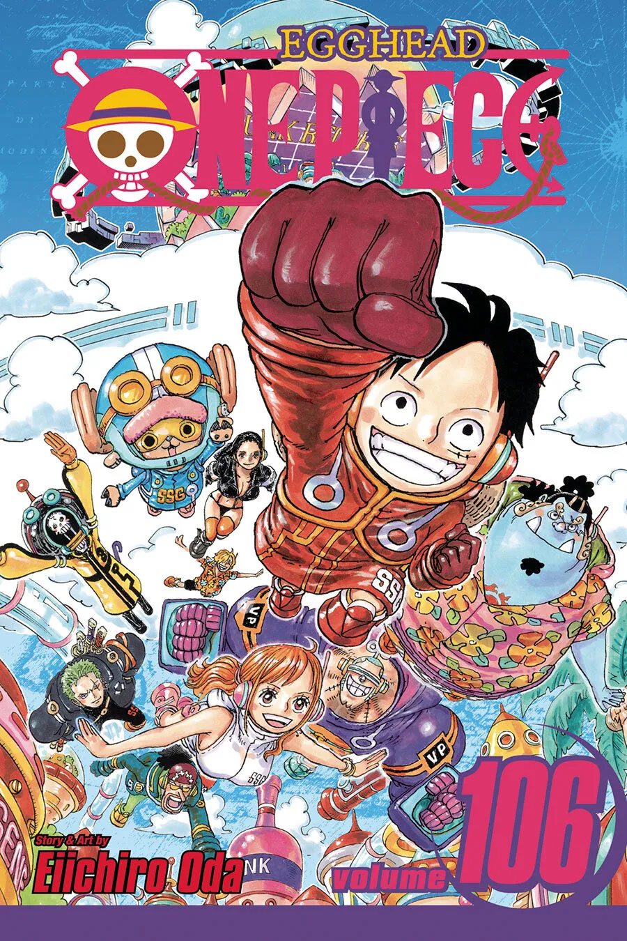 Cover of One Piece #106