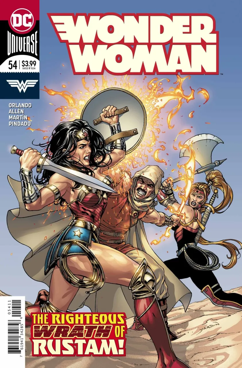 Cover of Wonder Woman #54