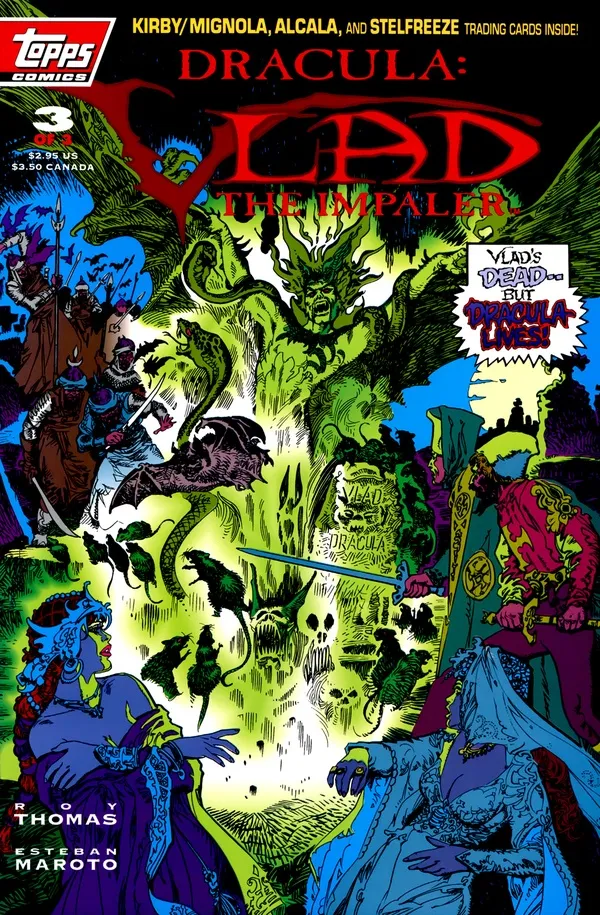 Cover of Dracula: Vlad the Impaler #3