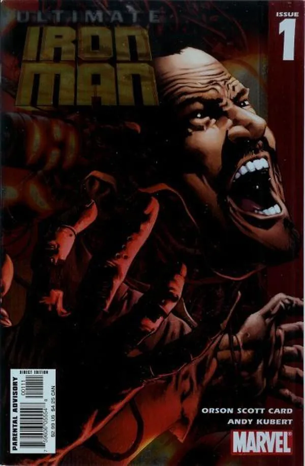 Cover of Ultimate Iron Man #1
