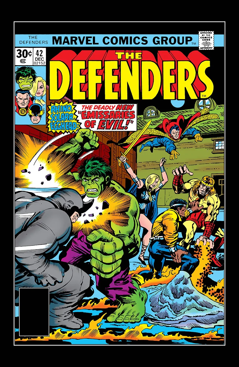 Cover of The Defenders #42