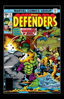 Cover of The Defenders #42