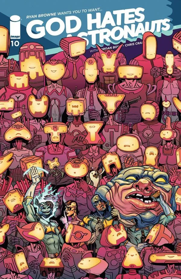 Cover of God Hates Astronauts #10