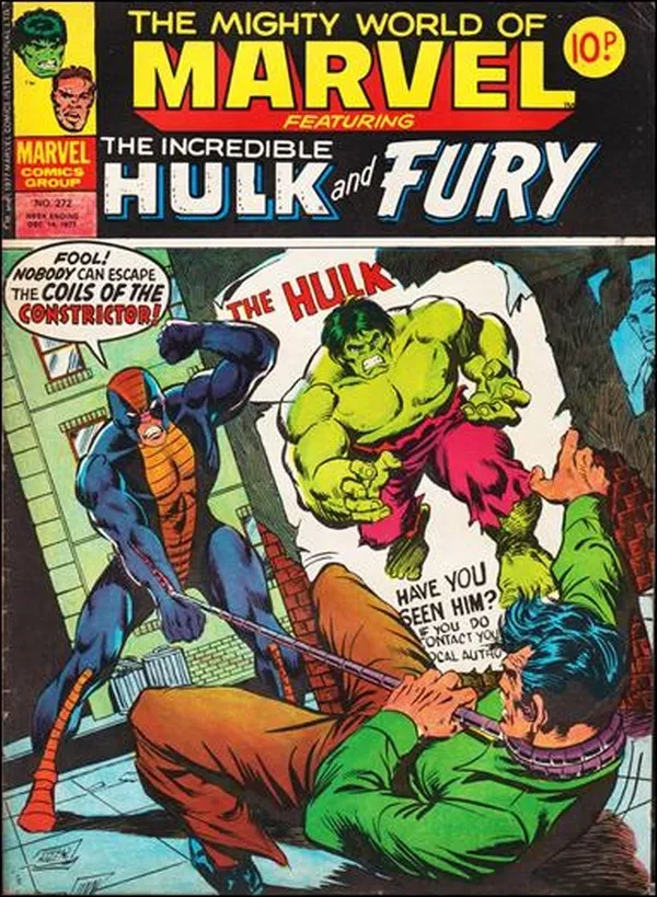 Cover of The Mighty World of Marvel #272