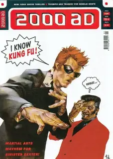 Cover of 2000 AD #1190