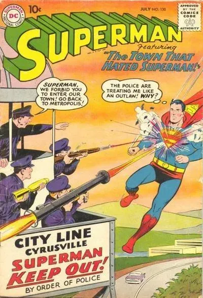 Cover of Superman #130