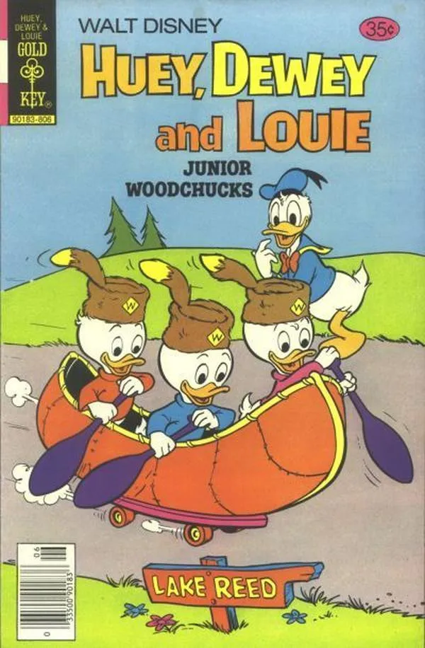Cover of Walt Disney Huey, Dewey and Louie Junior Woodchucks #50