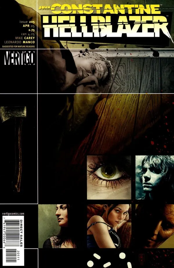Cover of Hellblazer #205