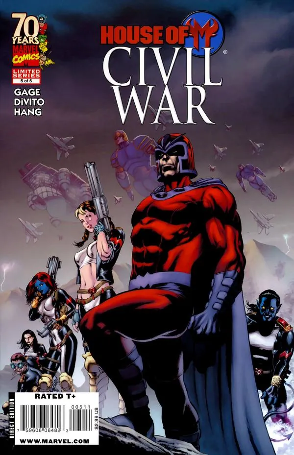 Cover of Civil War: House of M #5