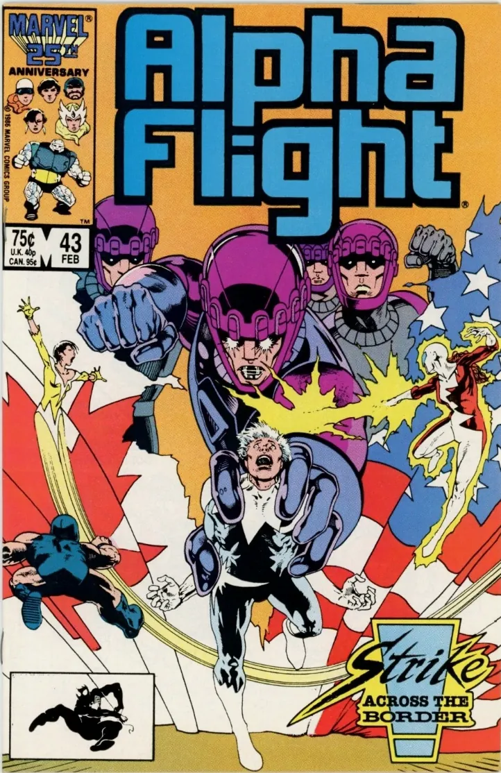 Cover of Alpha Flight #43