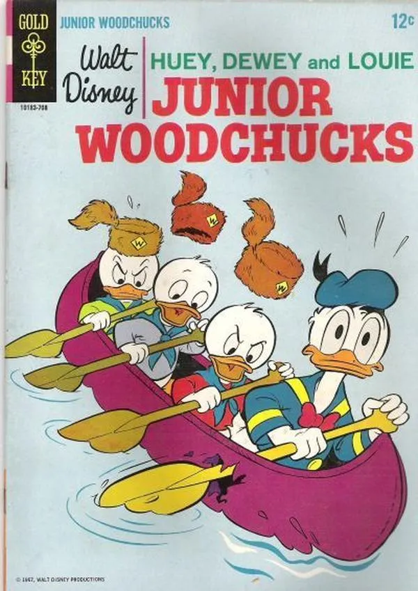 Cover of Walt Disney Huey, Dewey and Louie Junior Woodchucks #2