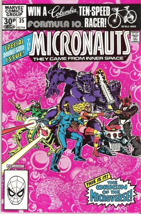 Cover of Micronauts #35