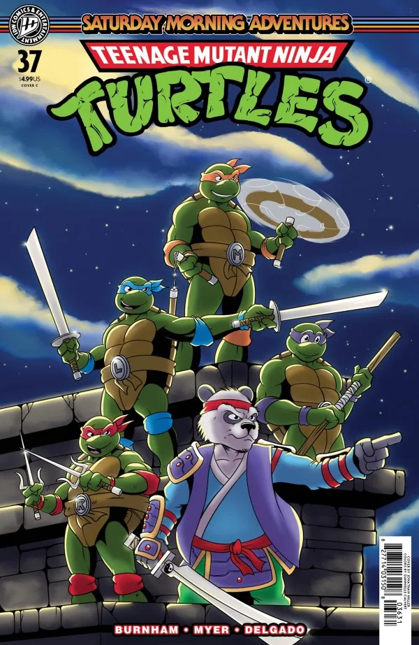 Cover of Teenage Mutant Ninja Turtles: Saturday Morning Adventures #37