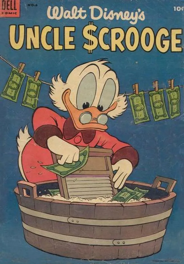 Cover of Walt Disney's Uncle Scrooge #6