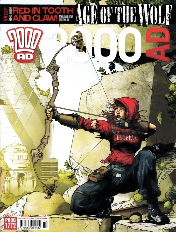 Cover of 2000 AD #1772
