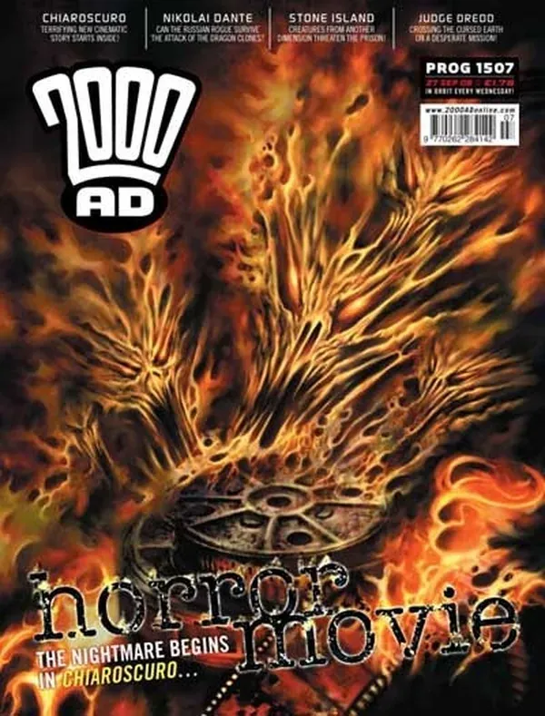 Cover of 2000 AD #1507