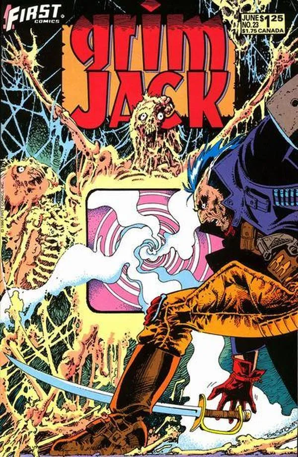 Cover of GrimJack #23