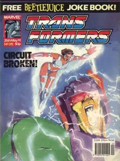 Cover of The Transformers #315