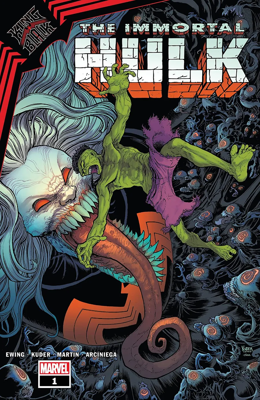 Cover of King in Black: Immortal Hulk #1