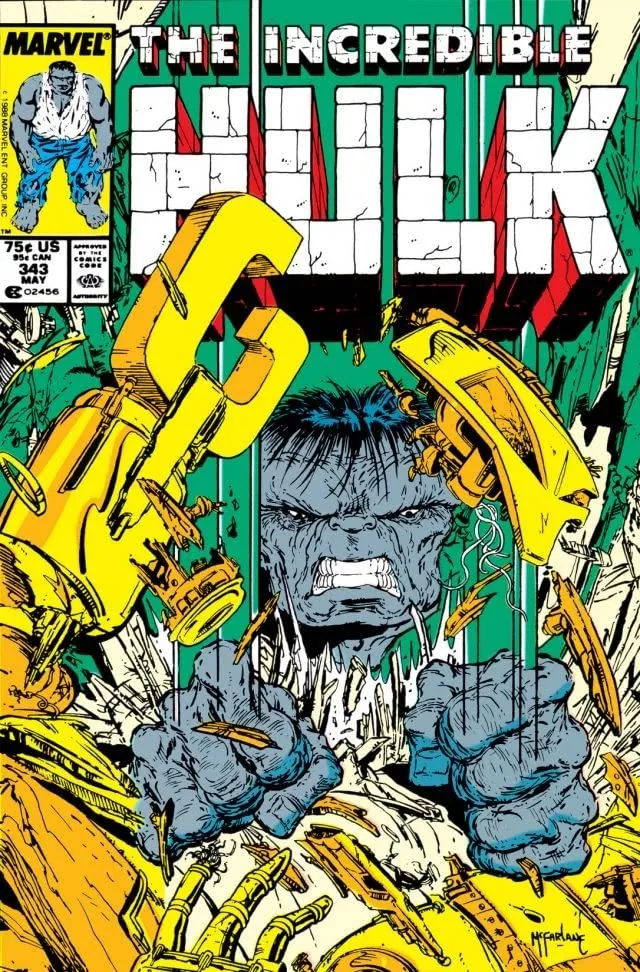Cover of The Incredible Hulk #343