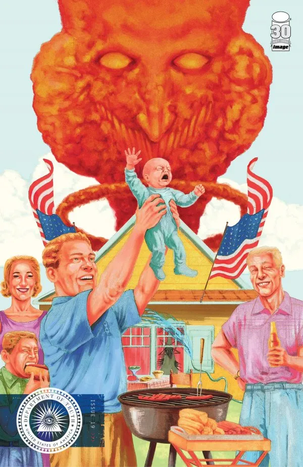 Cover of The Department of Truth #19
